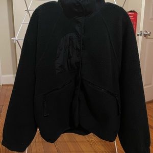 Free people hit the slopes fleece jacket size medium